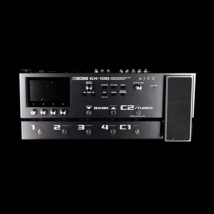 Used Boss GX-100 Guitar Multi-Effects Processor Pedal With Power Supply