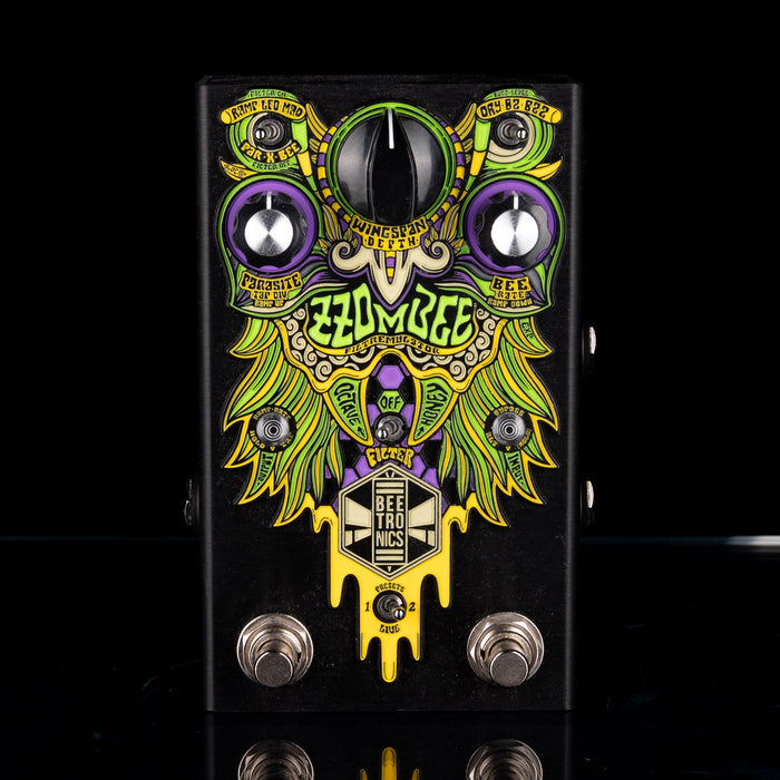 Used Beetronics FX ZZOMBEE “Filtremulator" Fuzz/Tremolo/Filter/Octave Multi-Effect Pedal