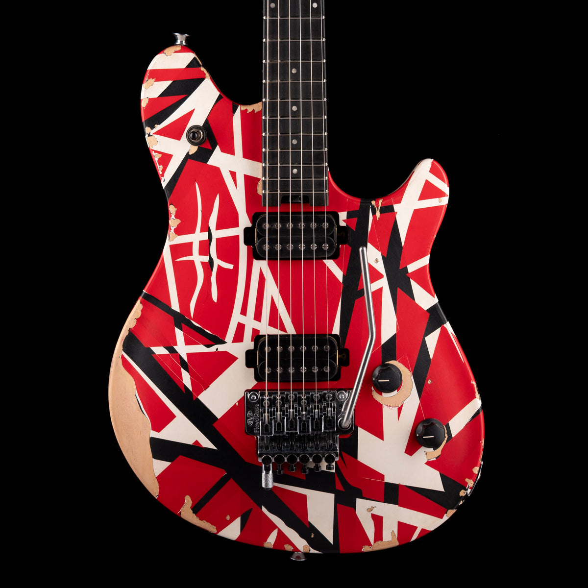 EVH Limited Edition Wolfgang Special Striped Series Aged Red