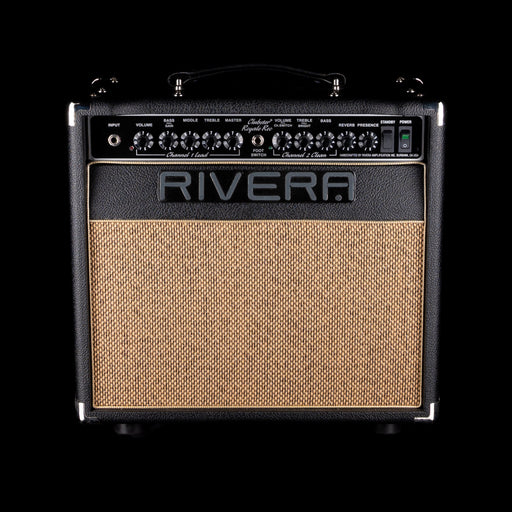 Pre-Owned Rivera Clubster Royale Rec 1x10" Black With Tan Grille Guitar Amp Combo