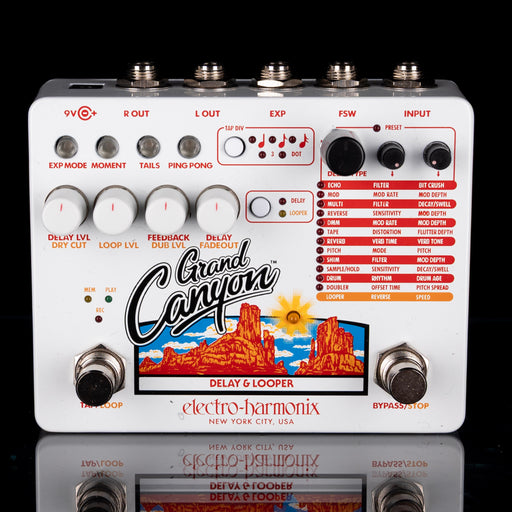 Used Electro-Harmonix Grand Canyon Delay and Looper Pedal