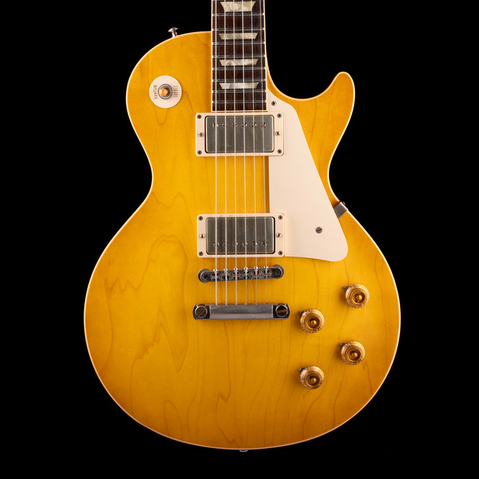 Pre-Owned 2011 Gibson ‘58 Les Paul Standard VOS Lemonburst Plain Top With Case