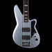 Reverend Thundergun Bass Metallic Silver Freeze with Gig Bag