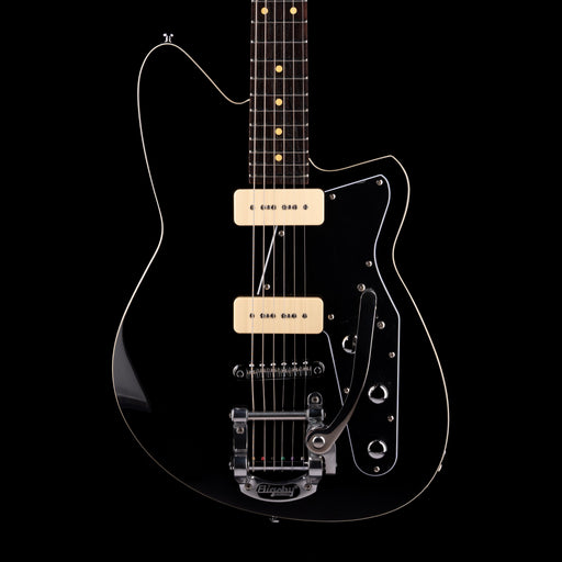 Reverend Jetstream 290 Bigsby Midnight Black with Case