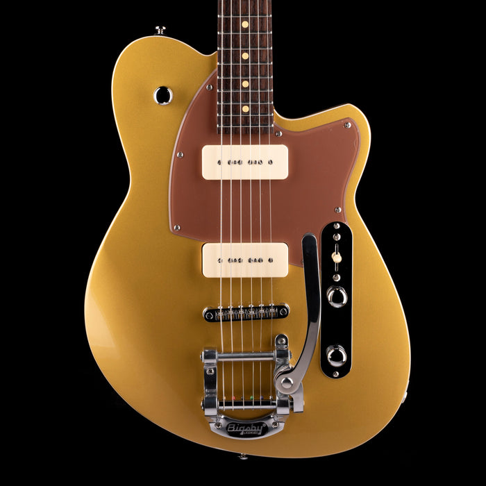 Reverend Charger 290 Bigsby Venetian Gold with Case