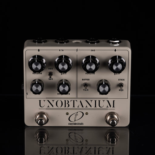 Used Crazy Tube Circuits Unobtanium Dual Overdrive Pedal With Box