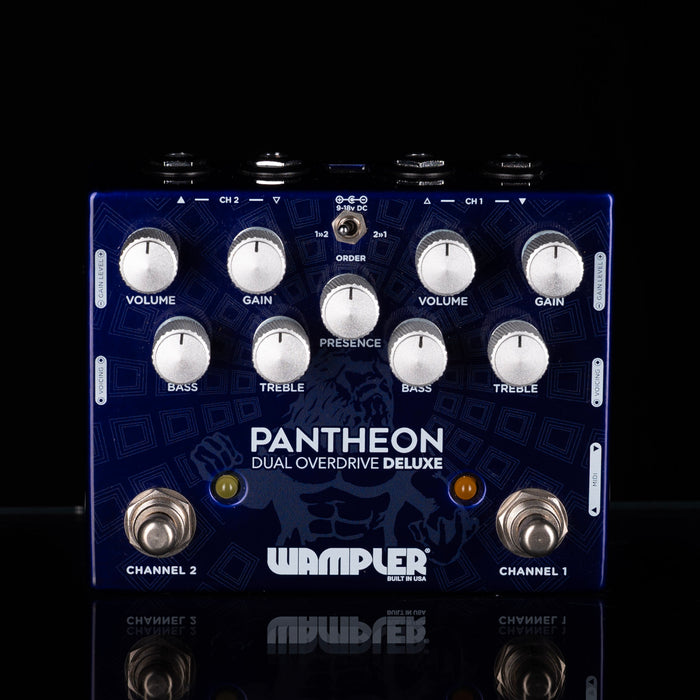 Used Wampler Pantheon Dual Overdrive Deluxe Pedal With Box - 2