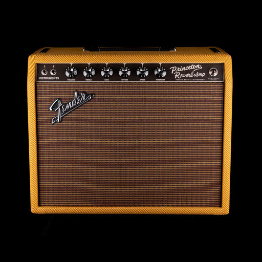 Pre-Owned Fender Special Run '65 Princeton Reverb Guitar Amp Combo Tweed Cannabis Rex with Footswitch