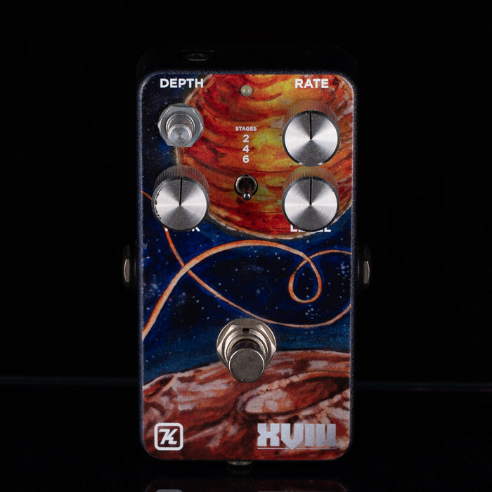 Used Keeley Custom Shop Limited Edition XVIII Space Trio Phaser Pedal