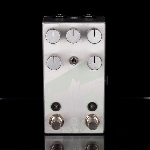 Used Walrus Audio Limited Edition Platinum Monument Harmonic Tap Tremolo V2 Pedal With Box