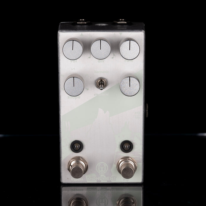 Used Walrus Audio Limited Edition Platinum Monument Harmonic Tap Tremolo V2 Pedal With Box