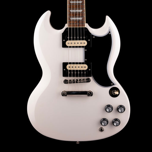 Pre Owned Epiphone 1961 Les Paul SG Standard Aged Classic White With OHSC - 2