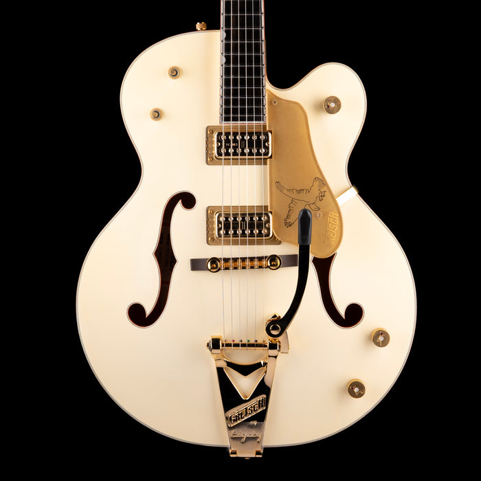 Used 2016 Gretsch G6136T-59 Vintage Select '59 Falcon Hollow Body Vintage White with OHSC