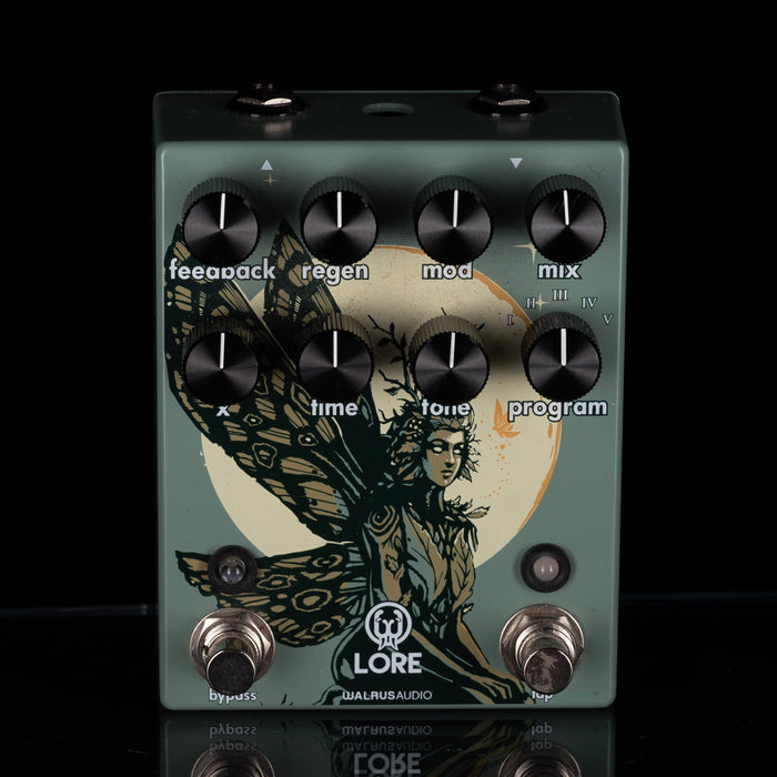 Used Walrus Audio Lore Reverse Soundscape Generator Reverb/Delay/Octave Pedal