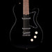 Pre-Owned 2011 Jerry Jones “Silver Jones” Bass6 Single Cutaway Black With OHSC