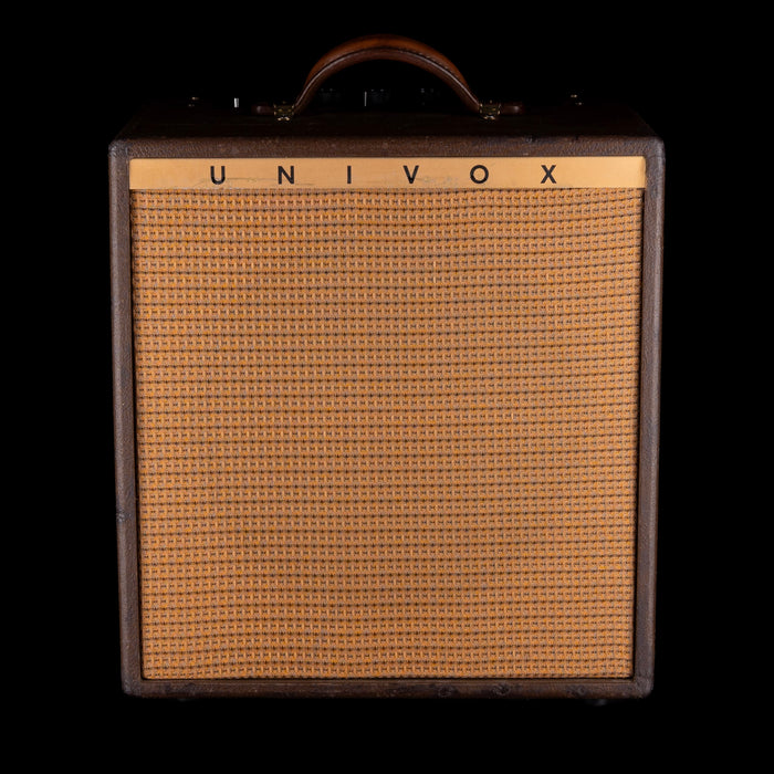 Vintage 1964 Univox U-42 - Brown Tolex/Wheat Grille Cloth Guitar Amp Combo