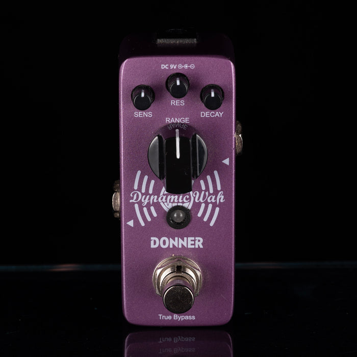 Used Donner Dynamic Wah Mini Auto Wah Guitar Pedal
