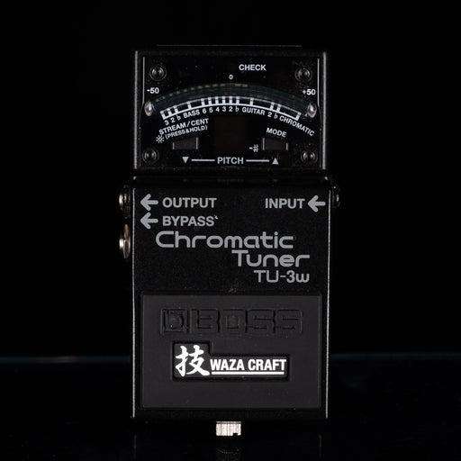 Used Boss TU-3W Waza Craft Pedal Tuner Guitar Pedal - Serial Z8N7590