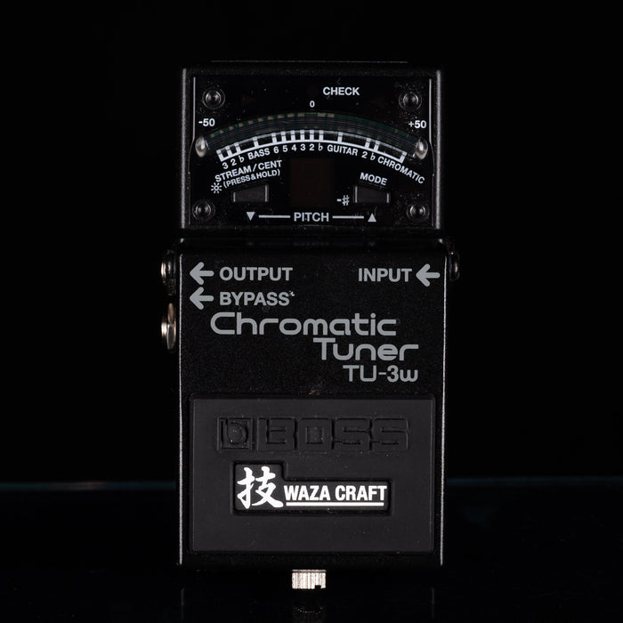Used Boss TU-3W Waza Craft Pedal Tuner Guitar Pedal - Serial Z3N5669