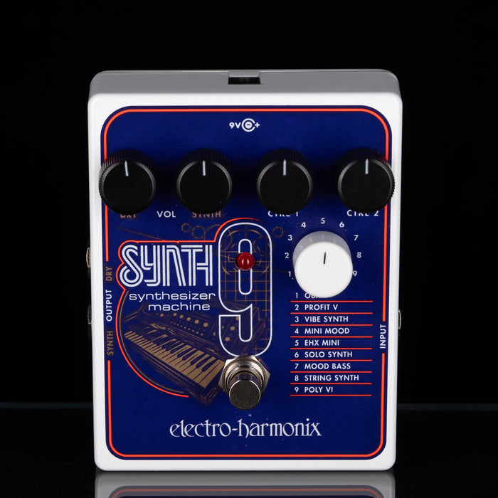 Used Electro-Harmonix Synth9 Synthesizer Machine Effect Pedal - 4