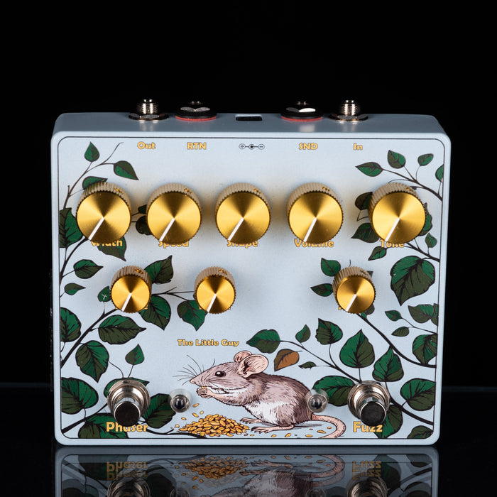 Used Monger Pedals The Little Guy Fuzz and Phaser Pedal