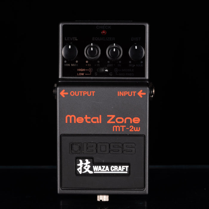 Used Boss MT-2W Metal Zone Waza Craft Distortion Pedal - 2