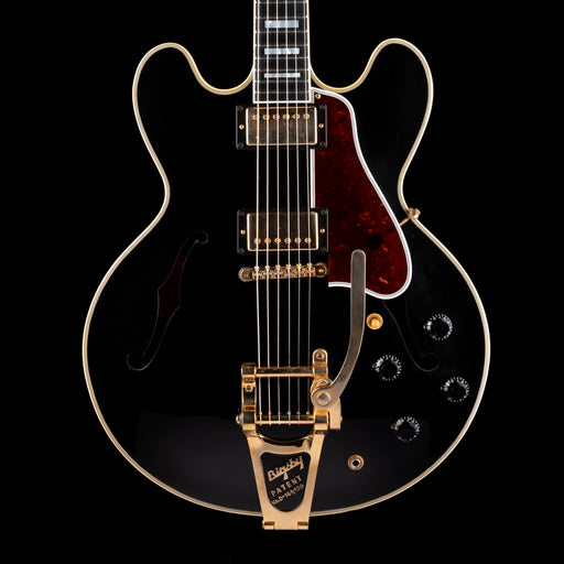 Pre-Owned 2015 Gibson Custom Shop Limited Edition ES-355 With Bigsby Ebony WIth OHSC