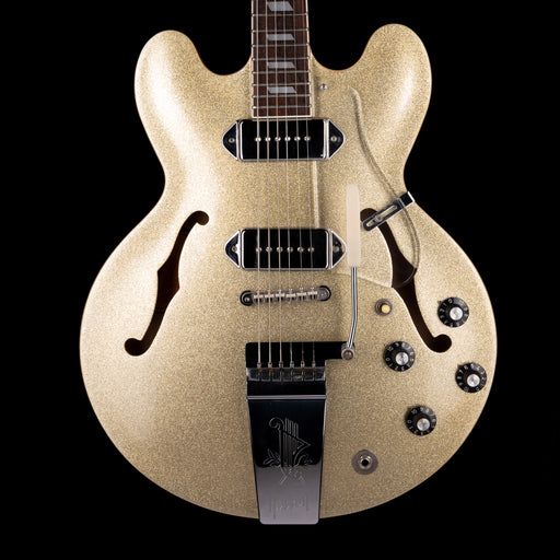 Pre-Owned 1997 Epiphone Casino SF Silver Metal Flake With Gig Bag