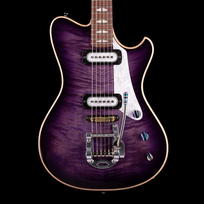 Powers Electric A-Type Select Ube Burst with Soft Case