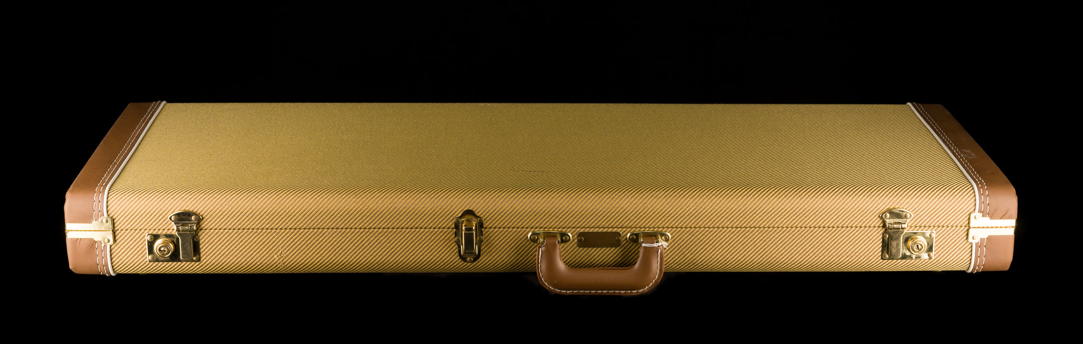 Used Fender G&G Deluxe Tweed Stratocaster Telecaster Case Red Interior