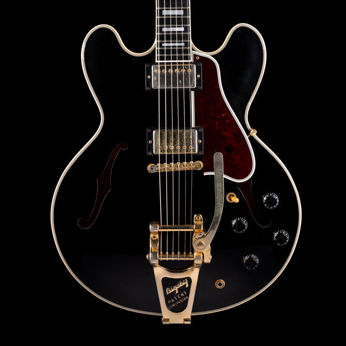 Pre-Owned 2011 Gibson Custom Shop ES-355 With Bigsby Ebony With OHSC