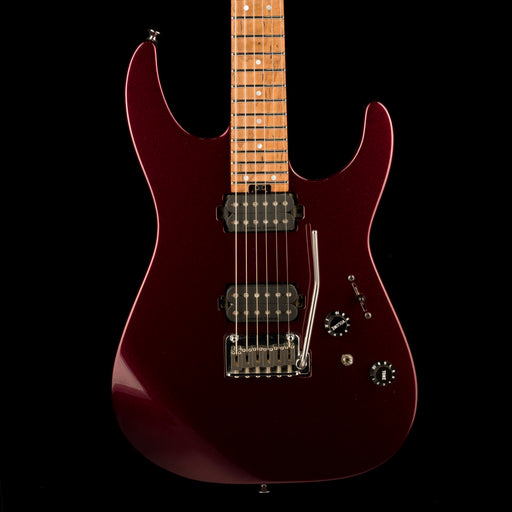 Used Charvel USA Select DK24 HH 2PT CM Caramelized Flame Oxblood With Case