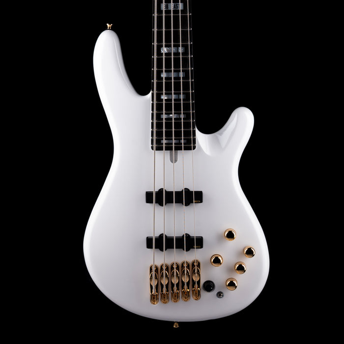 Yamaha NNBE2 Nathan East Signature 5-String Electric Bass White with Case