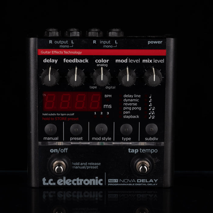 Used TC Electronics Nova Delay Pedal