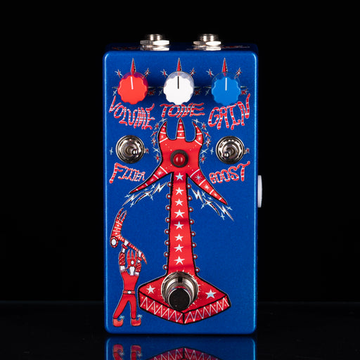 Reverie Circuitry High Striker Distortion 250 Blue Pedal