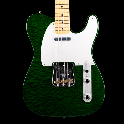 Fender Custom Shop Exotic 1958 Telecaster Quilted Maple NOS Emerald Green Transparent
