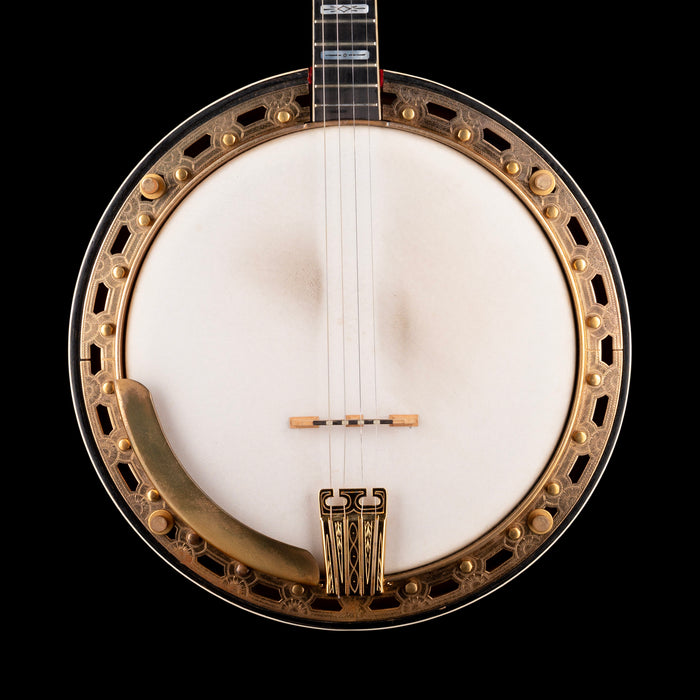 Pre-Owned 1962 Vega Jerry Van Dyke Vegavox Deluxe IV Tenor Banjo Blonde With OHSC