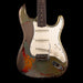 Fender Custom Shop Masterbuilt Dale Wilson 1965 Stratocaster Heavy Relic Firemist Silver Over Chocolate 3-Tone Sunburst