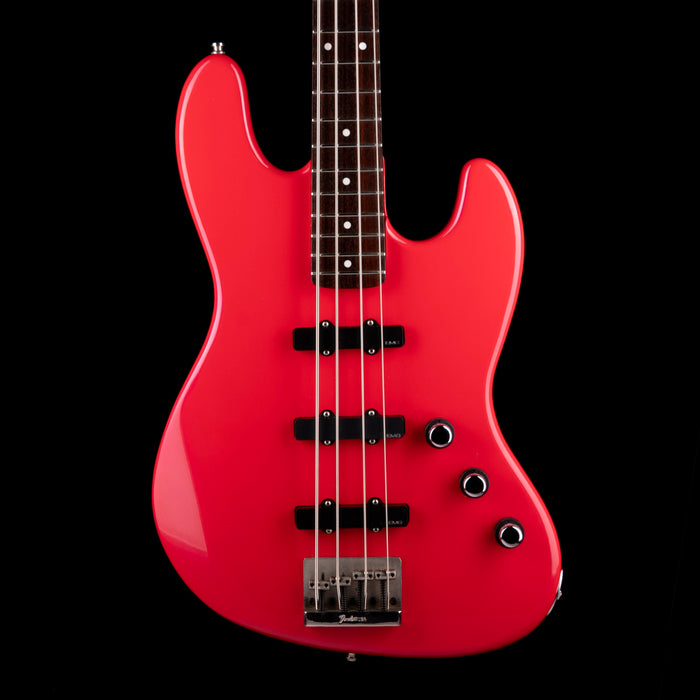 Pre-Owned 1980's Chandler/Tom Anderson 3-Pickup Active J-Bass Red With Case