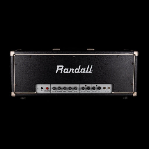 Vintage 1987 Randall RG100 ES Guitar Amp Head Black with Footswitch