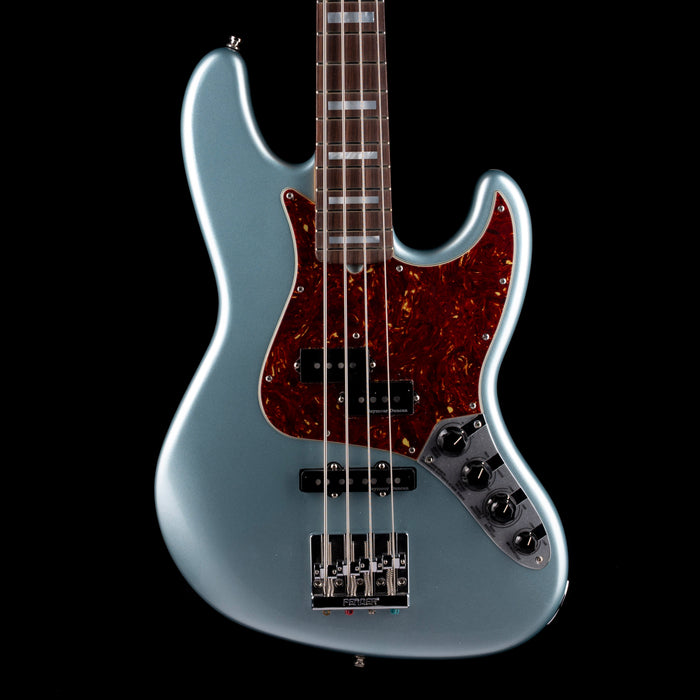 Fender Custom Shop Custom Classic Jazz Bass PJ NOS Firemist Silver With Case