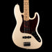 Pre-Owned 2012 Fender American Standard Jazz Bass MN - Olympic White With Gig Bag