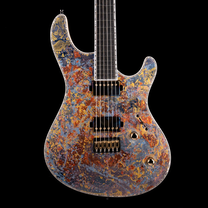 Mayones Regius 6 Imperial Nebula Splash with Case