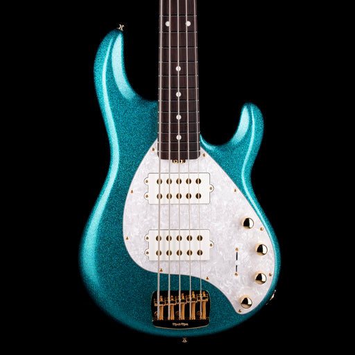 Ernie Ball Music Man StingRay Special 5 HH Bass Ocean Sparkle With Softshell Case