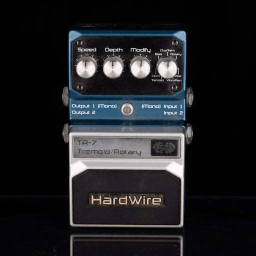 Used Digitech Hardwire TR-7 Tremolo and Rotary Speaker Pedal with Box