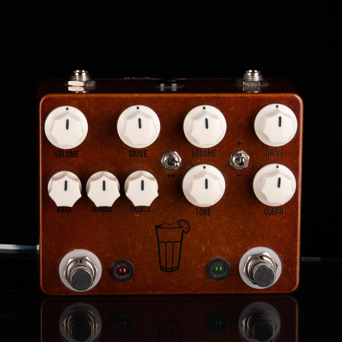 Used JHS Sweet Tea Overdrive/Distortion V3 Guitar Effect Pedal With Box - 3