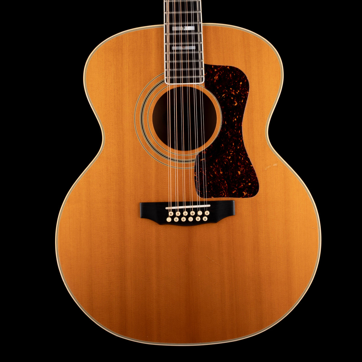 Vintage 1987 Guild JF65-12 Blonde 12-String Acoustic Guitar With