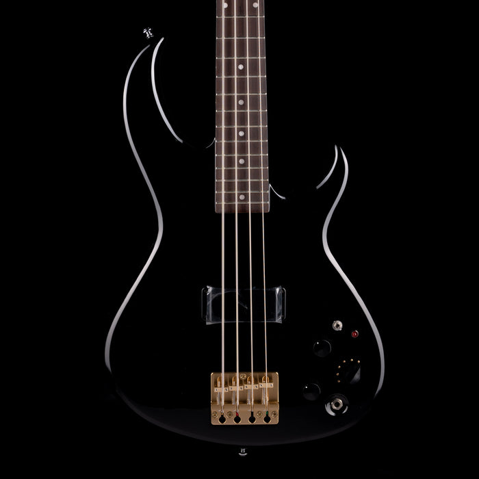 Aria Pro II Limited Edition SB-CLB Cliff Burton Signature Bass Black with Gig Bag