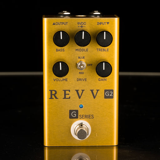 Used Revv G-Series G2 Gold Edition Overdrive Pedal With Box