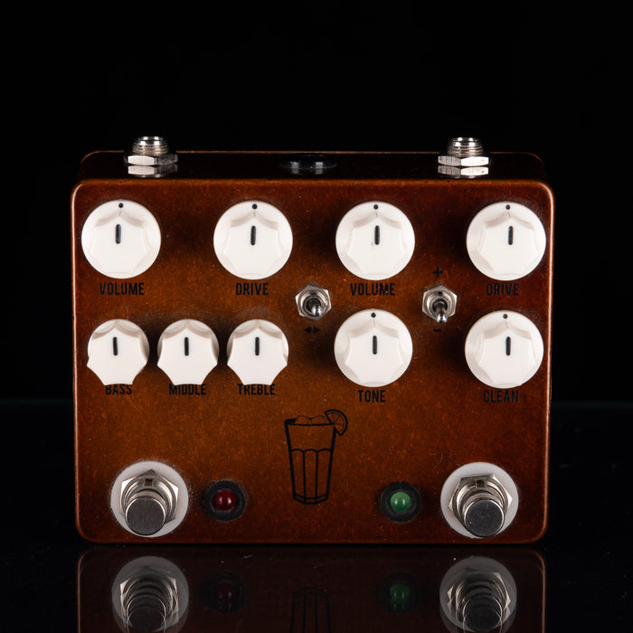 Used JHS Sweet Tea Overdrive/Distortion V3 Guitar Effect Pedal With Box - 2